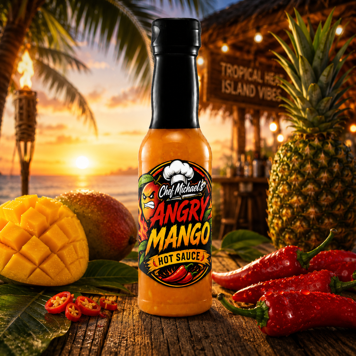 Angry Mango Hot Sauce: The Perfect Balance of Sweet Tropical Flavor and Fiery Heat